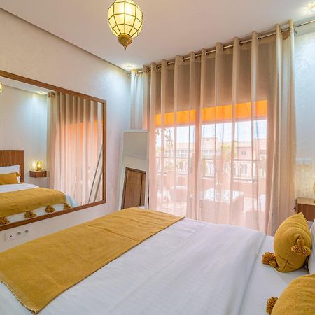 Le Jasmin - Appartement Authentique A Gueliz Marrákes Kültér fotó
