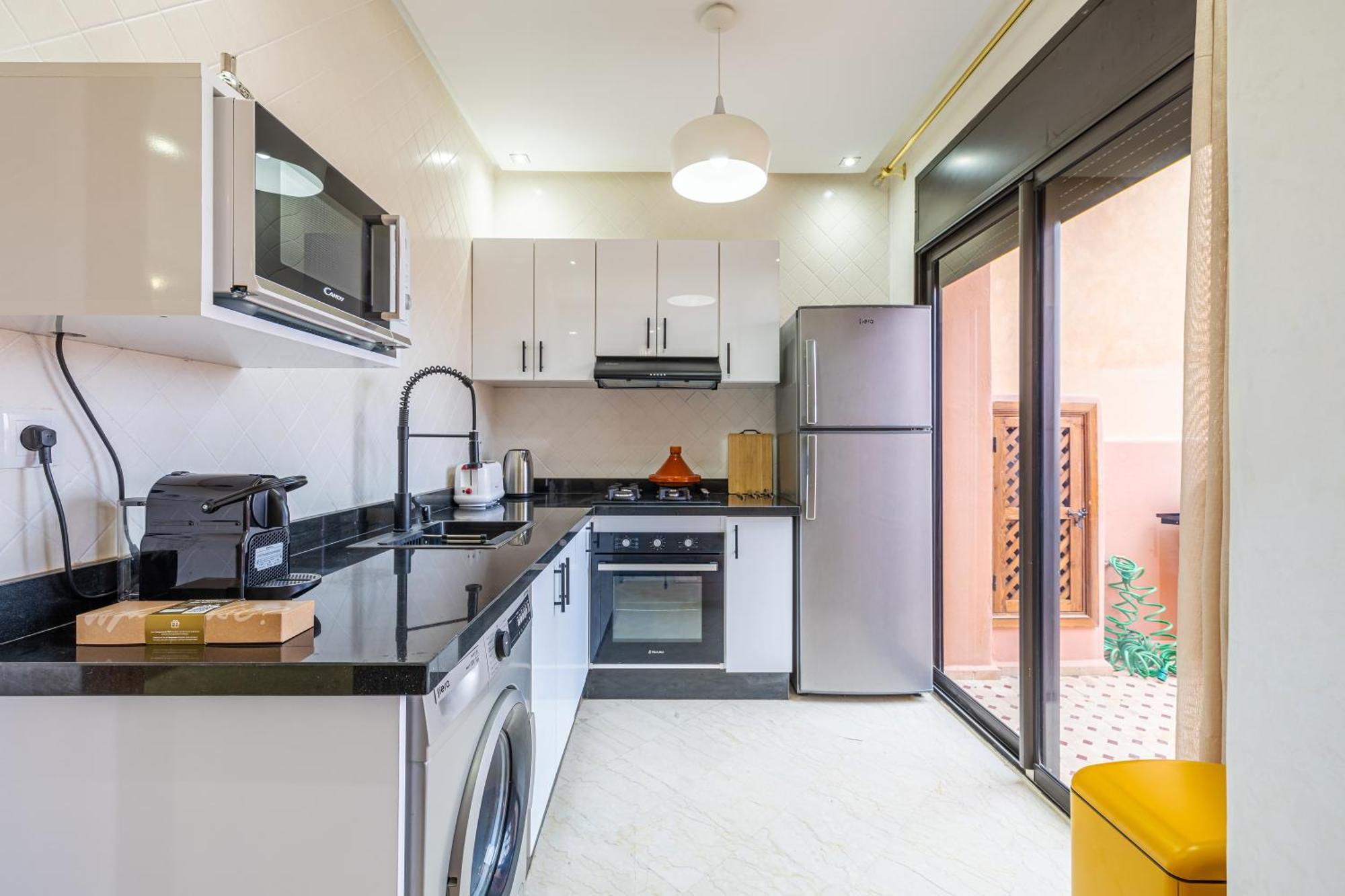 Le Jasmin - Appartement Authentique A Gueliz Marrákes Kültér fotó